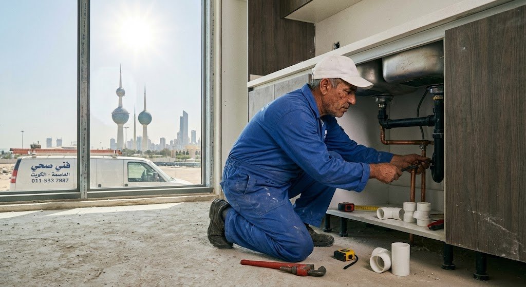 فني صحي العاصمة الكويت - خدمات سباكة وتسليك مجاري احترافية