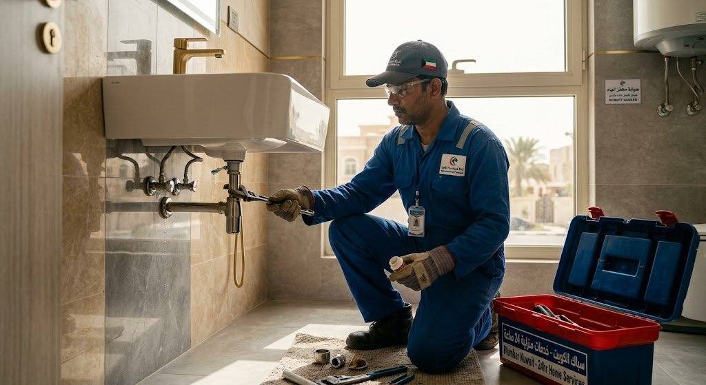 سباك الكويت Plumber | تركيب وصيانة الأدوات الصحية الحديثة بدقة واحترافية